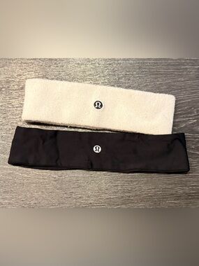 lululemon athletica Black and White Headbands